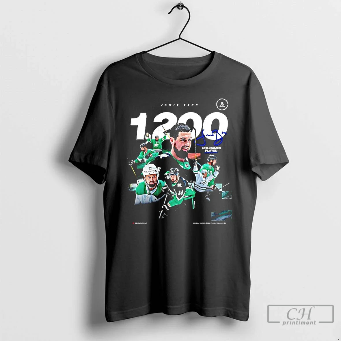 Classic Dallas Stars Jamie Benn Nhl Point 1200 Signature T-Shirts, Hoodie, Sweatshirt - T-Shirt, Sweatshirt, Hoodie