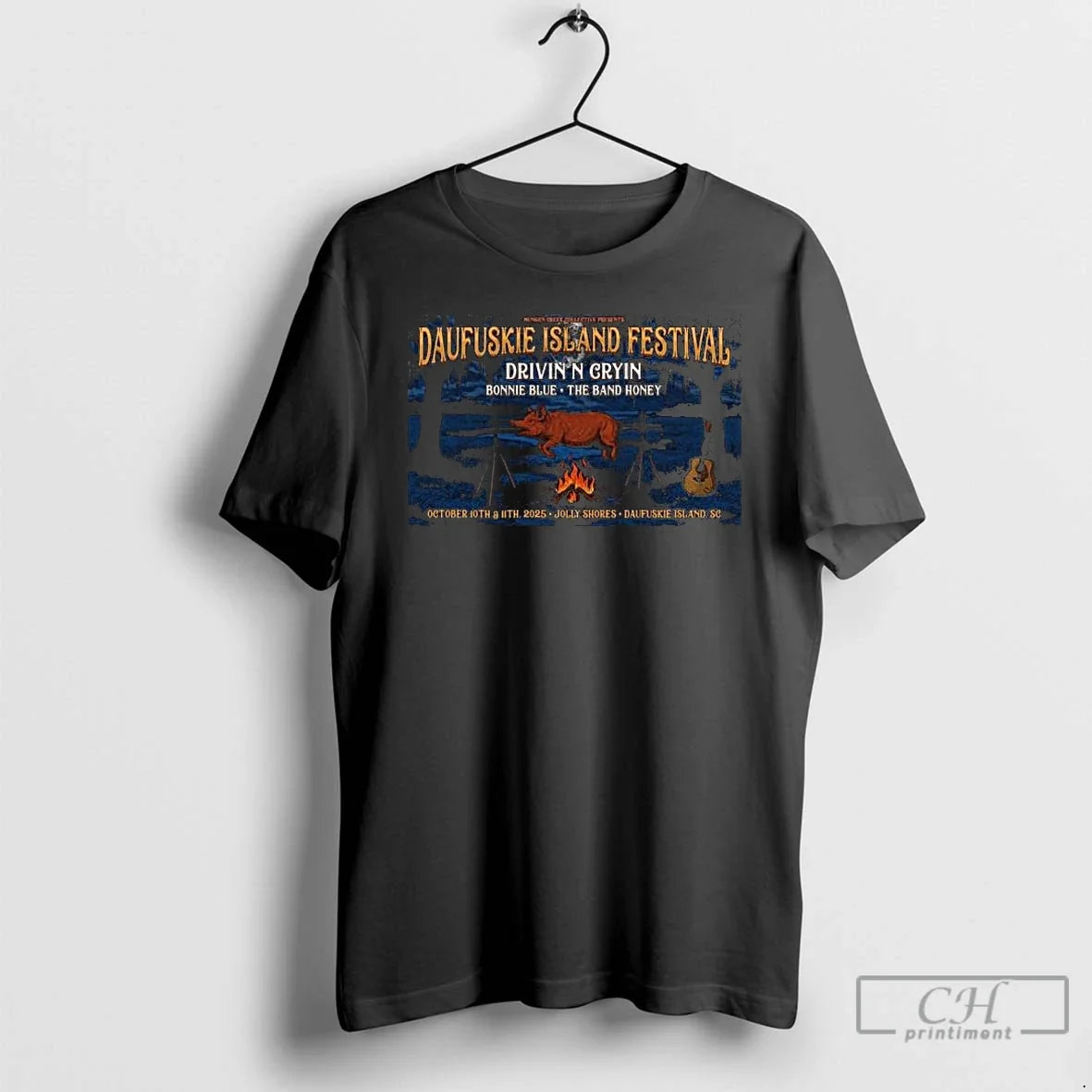 Classic Daufuskie Island Festival Jolly Shores October 10 11 2025 South Carolina Tour Long Sleve T-Shirts, Hoodie, Sweatshirt - T-Shirt, Sweatshirt, Hoodie