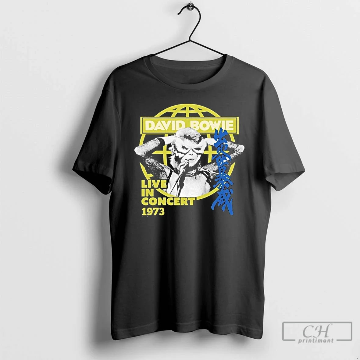 Classic David Bowie Live Concert 1973 Globe T-Shirts, Hoodie, Sweatshirt - T-Shirt, Sweatshirt, Hoodie