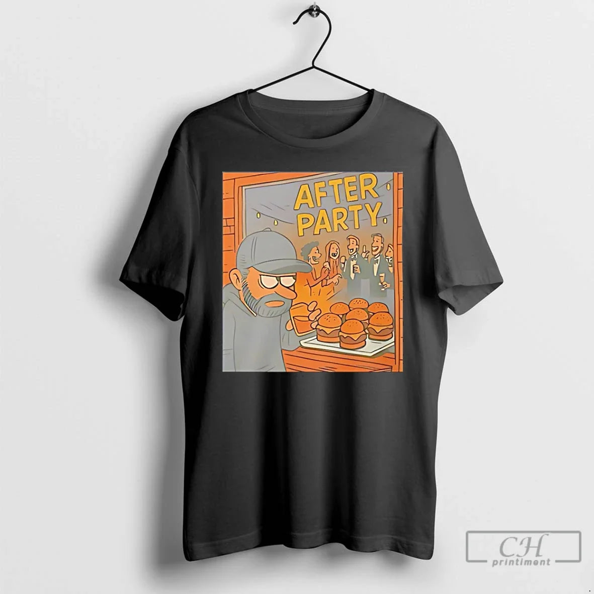 Classic Dax Harwood Wearing After Party Burger T-Shirts, Hoodie, Sweatshirt - T-Shirt, Sweatshirt, Hoodie
