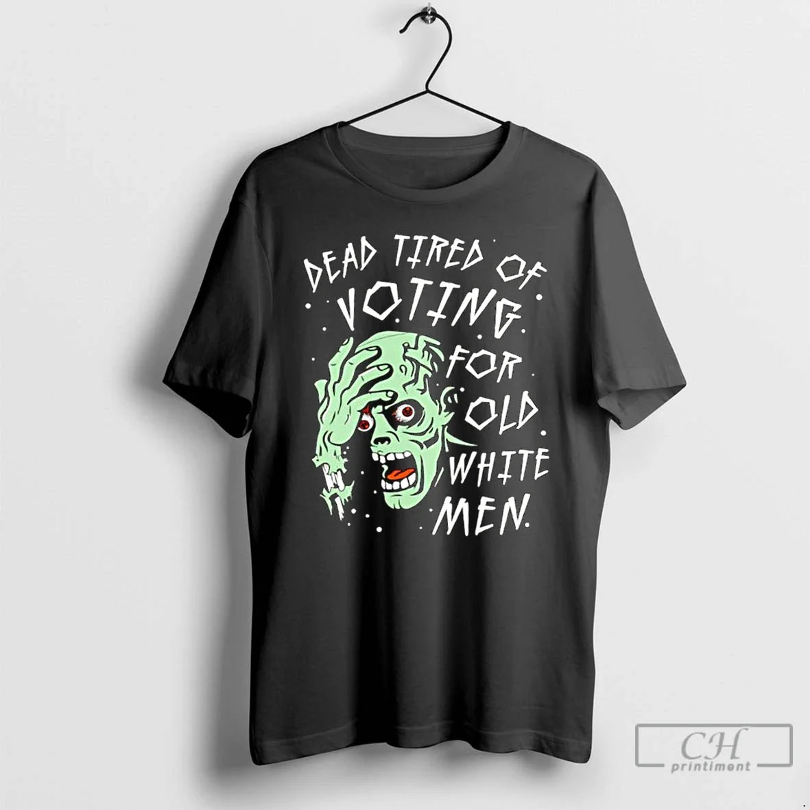 Classic Dead Tired Voting Old White Halloween T-Shirts, Hoodie, Sweatshirt - T-Shirt, Sweatshirt, Hoodie