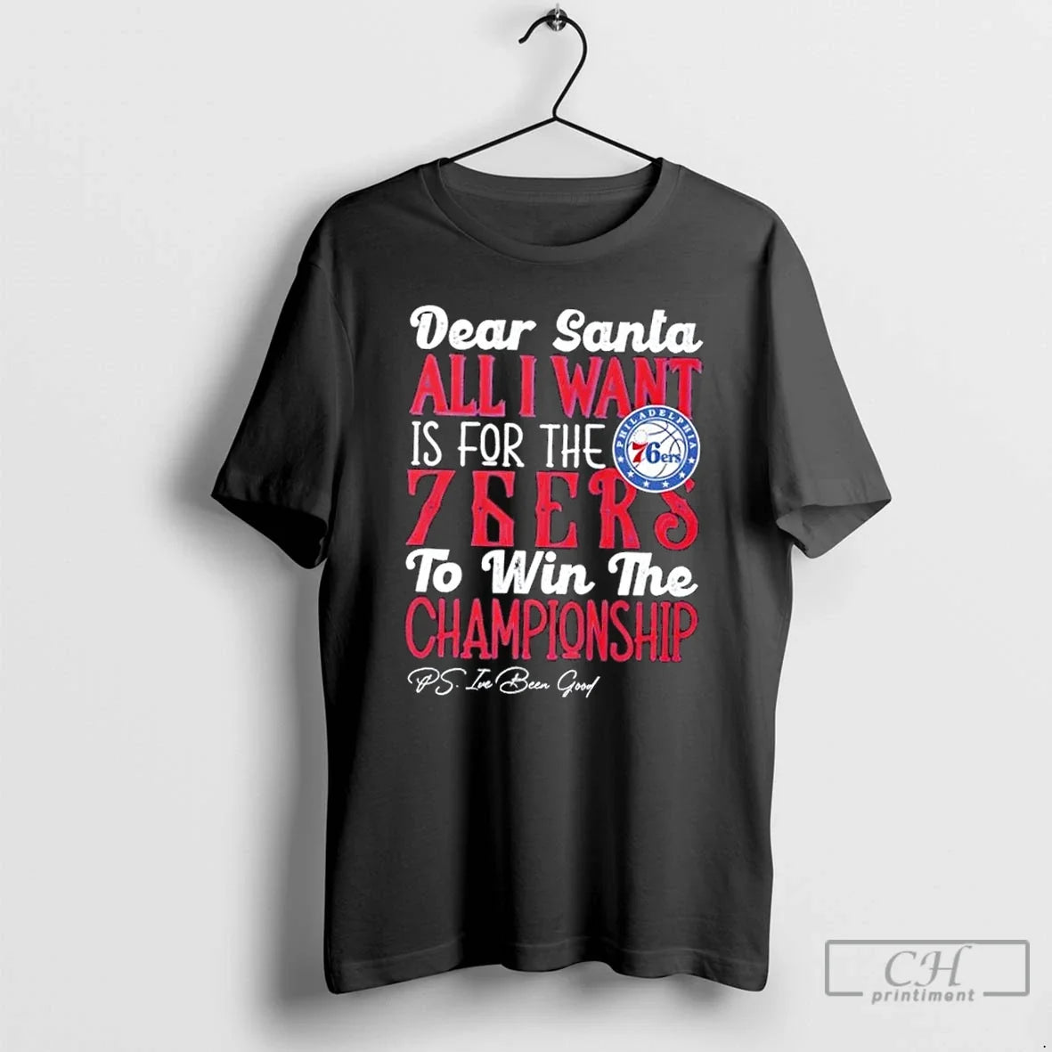 Classic Dear Santa All I Want Is Philadelphia 76ers Win Championship T-Shirts, Hoodie, Sweatshirt - T-Shirt, Sweatshirt, Hoodie