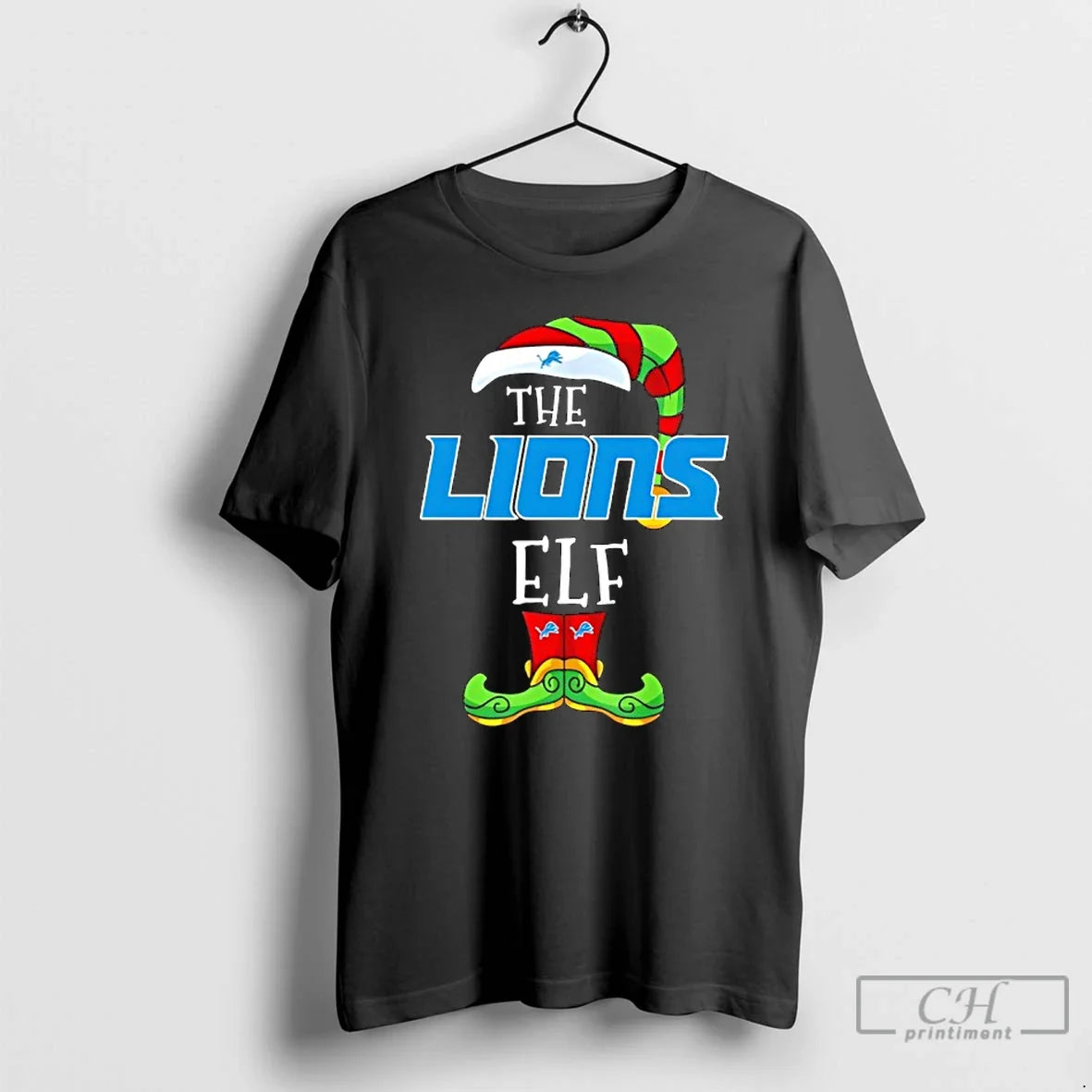 Classic Detroit Lions Elf T-Shirts, Hoodie, Sweatshirt - T-Shirt, Sweatshirt, Hoodie