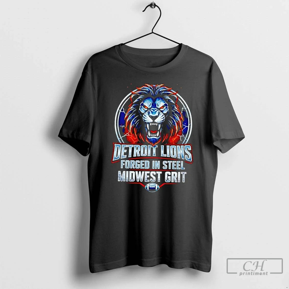 Classic Detroit Lions Forged Steel Midwest Grit Football T-Shirts, Hoodie, Sweatshirt - T-Shirt, Sweatshirt, Hoodie
