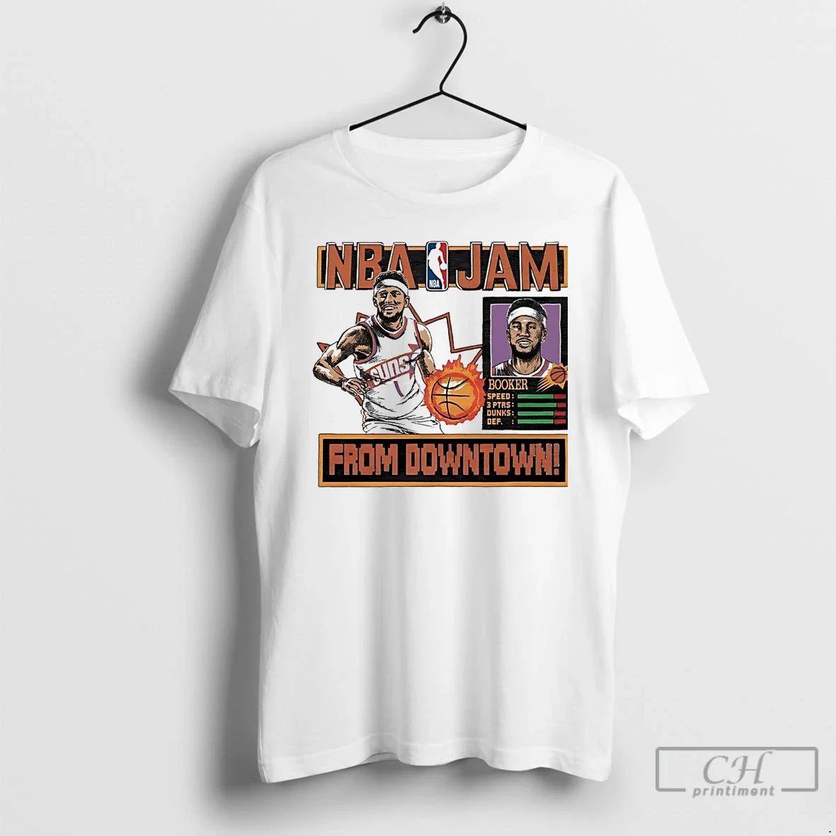 Classic Devin Booker Downtown Nba Jam Suns T-Shirts, Hoodie, Sweatshirt - T-Shirt, Sweatshirt, Hoodie