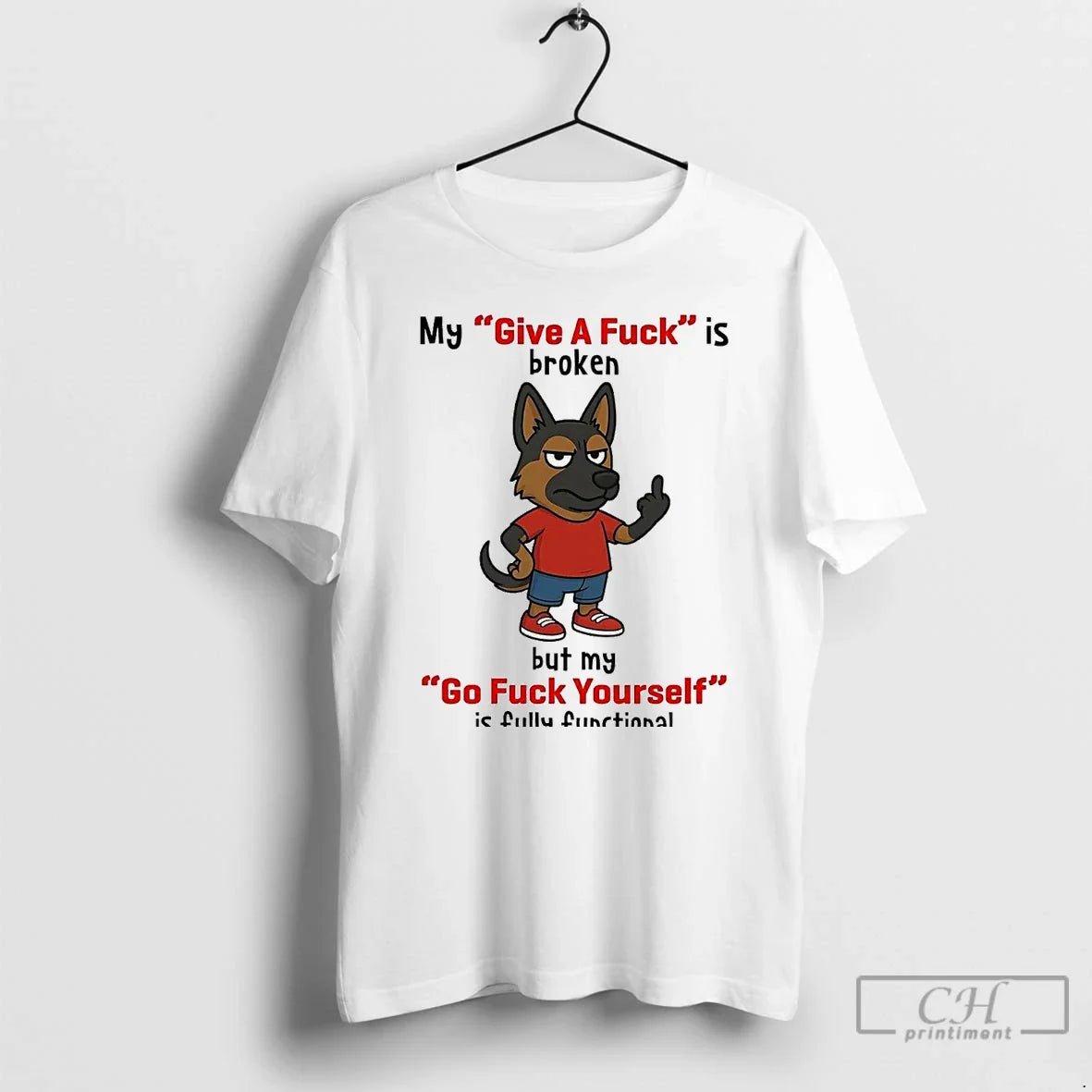 Classic Dog My Give Fuck Is Broken But My Go Fuck Yourself T-Shirts, Hoodie, Sweatshirt - T-Shirt, Sweatshirt, Hoodie