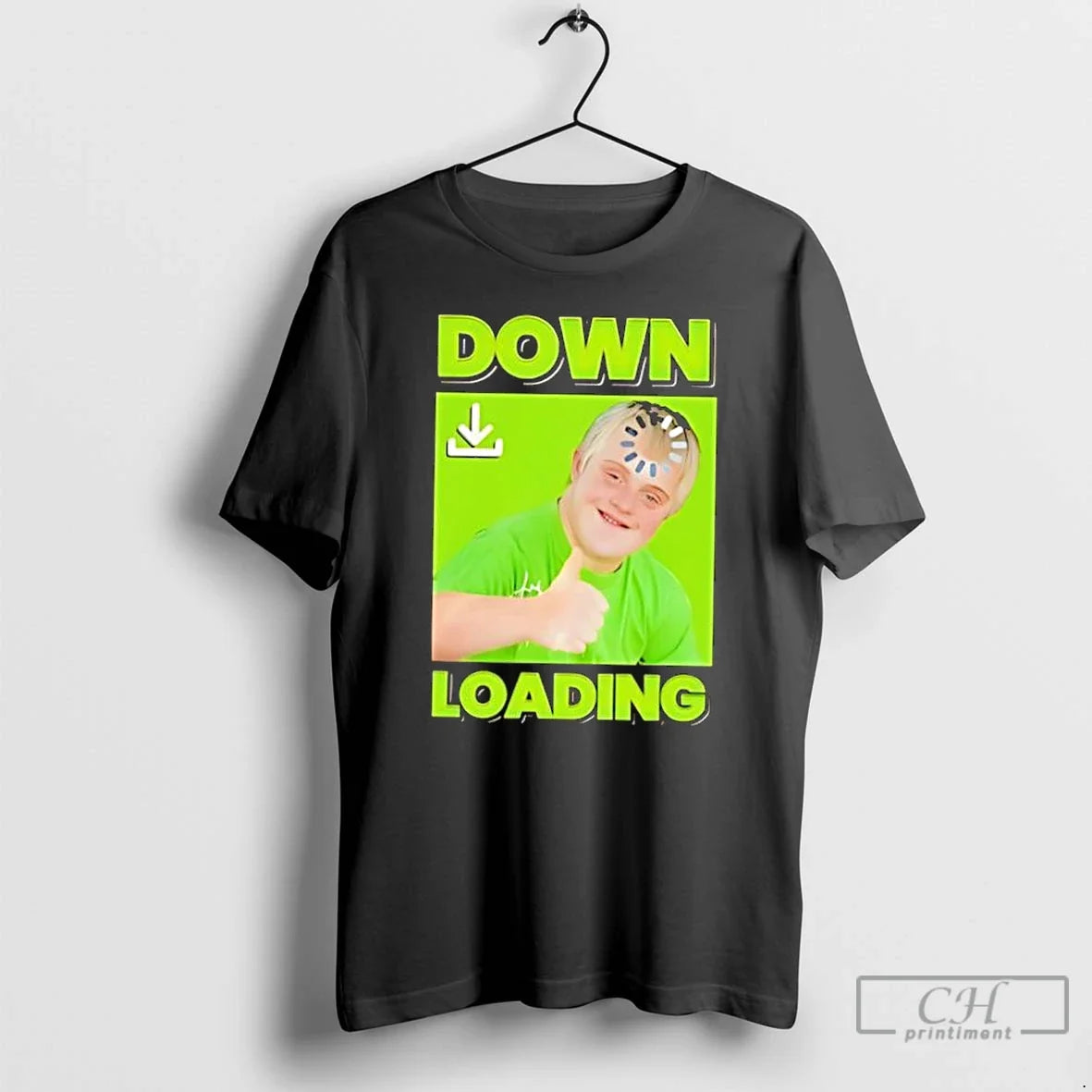 Classic Down Syndrome Down Loading Meme T-Shirts, Hoodie, Sweatshirt - T-Shirt, Sweatshirt, Hoodie