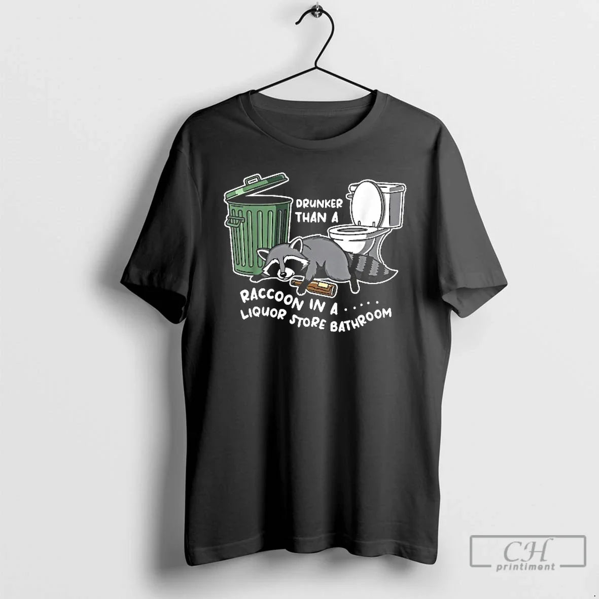 Classic Drunker Than Raccoon Liquor Store Bathroom T-Shirts, Hoodie, Sweatshirt - T-Shirt, Sweatshirt, Hoodie