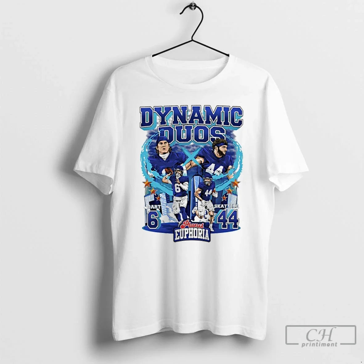 Classic Dynamic Duos Jaxson Dart Cam Skattebo New York City Skyline T-Shirts, Hoodie, Sweatshirt - T-Shirt, Sweatshirt, Hoodie
