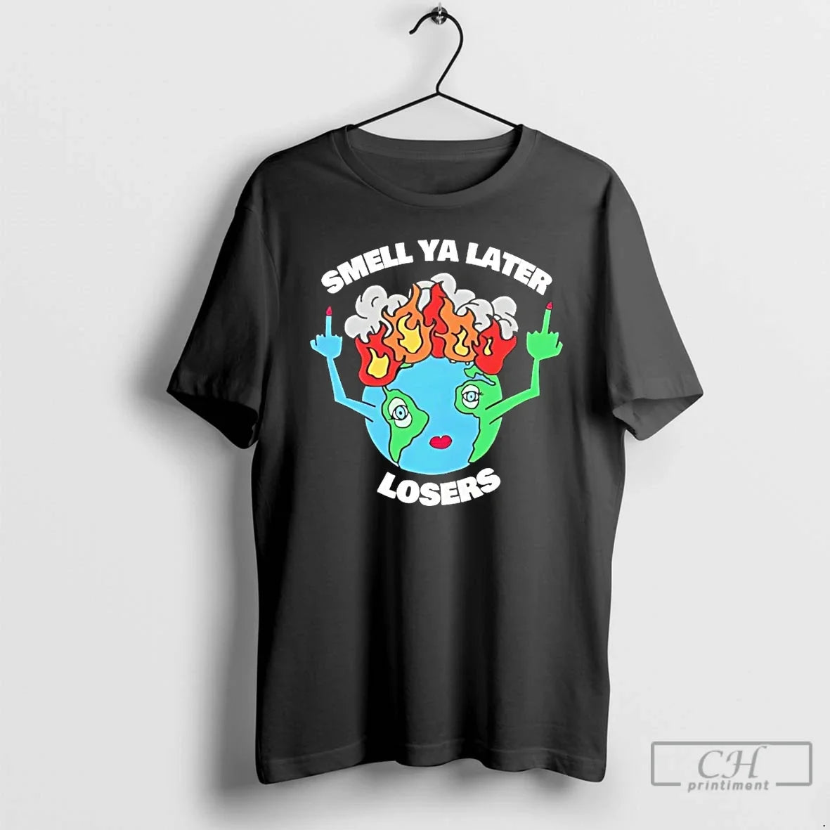 Classic Earth Smell Ya Later Losers T-Shirts, Hoodie, Sweatshirt - T-Shirt, Sweatshirt, Hoodie