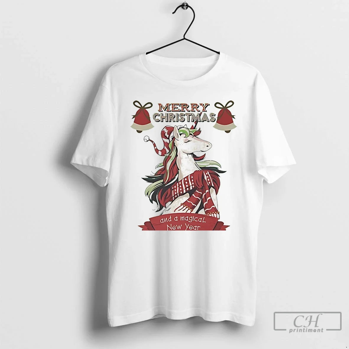 Classic Unicorn Scarf Merry White T-Shirts, Hoodie, Sweatshirt - T-Shirt, Sweatshirt, Hoodie