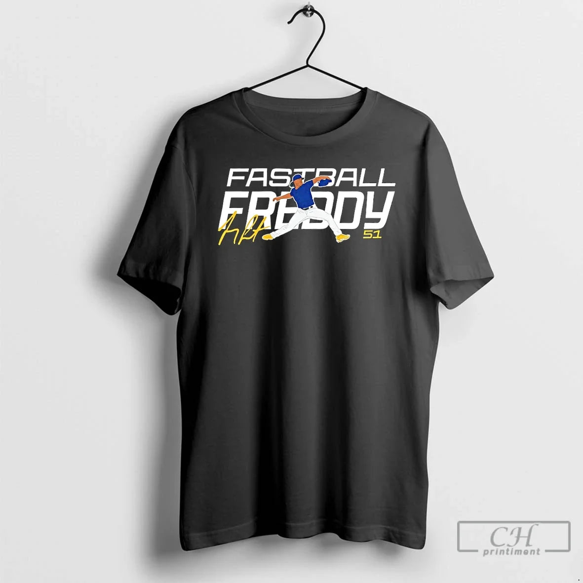 Classic Fastball Freddy 51 Milwaukee Brewers Signature T-Shirts, Hoodie, Sweatshirt - T-Shirt, Sweatshirt, Hoodie