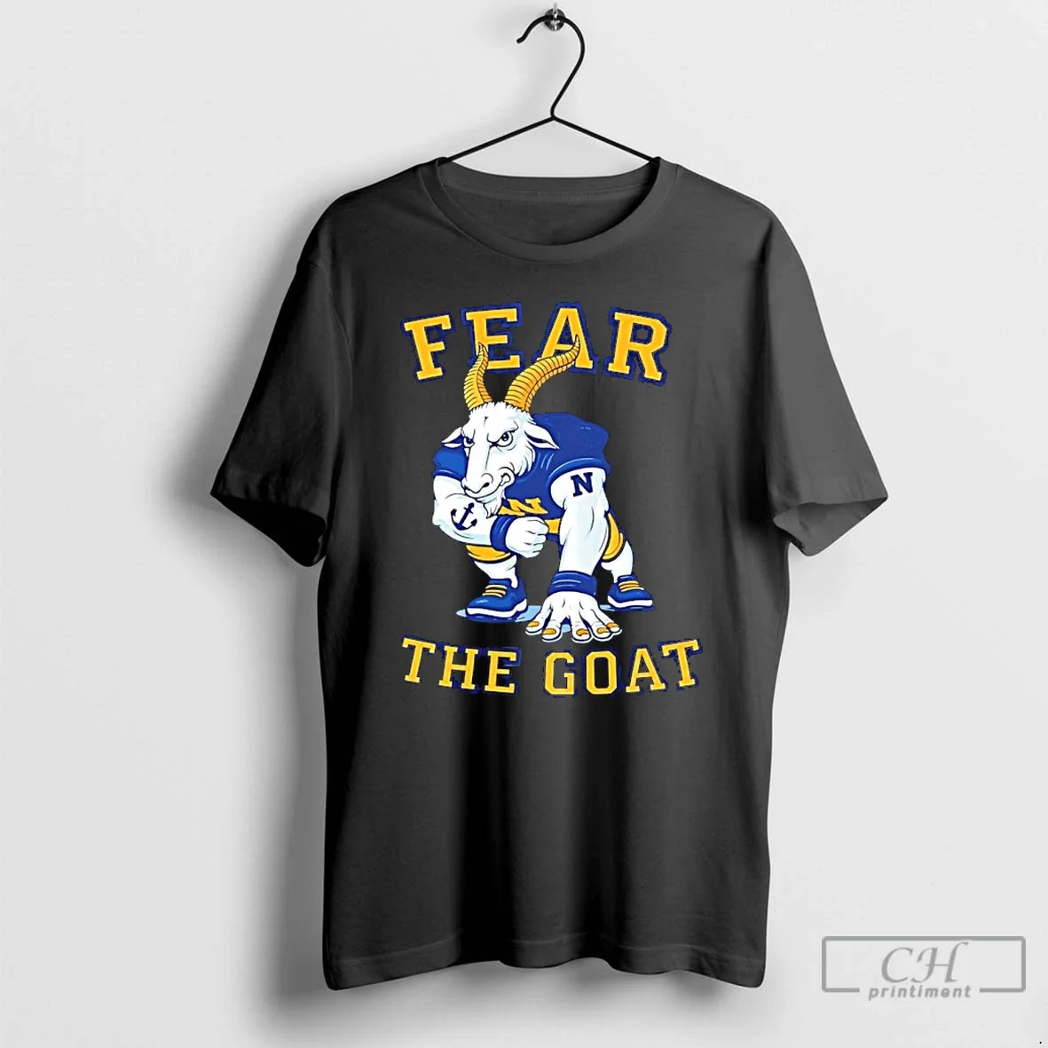 Classic Fear Goat Navy Midshipmen Football Mascot T-Shirts, Hoodie, Sweatshirt - T-Shirt, Sweatshirt, Hoodie
