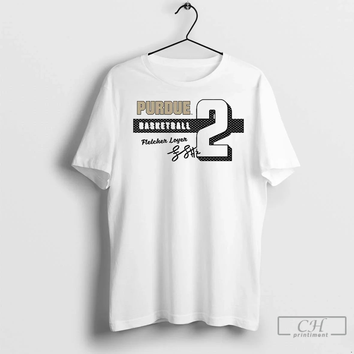 Classic Fletcher Loyer 2 Siganture Purdue Boilermakers T-Shirts, Hoodie, Sweatshirt - T-Shirt, Sweatshirt, Hoodie