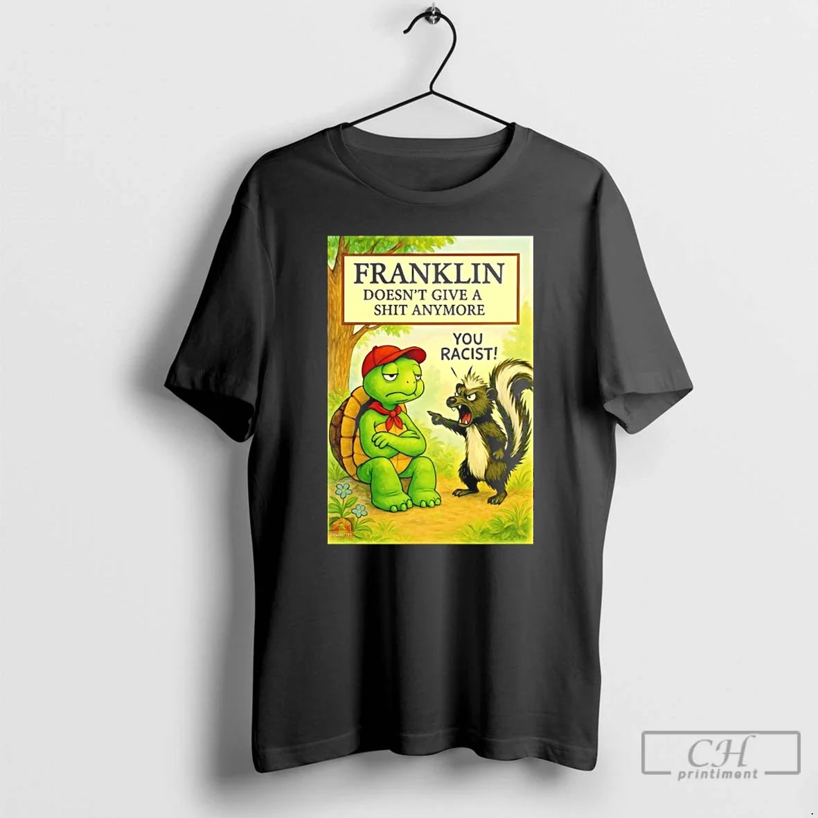 Classic Franklin Doesnt Give Shit Anymore You Racist T-Shirts, Hoodie, Sweatshirt - T-Shirt, Sweatshirt, Hoodie
