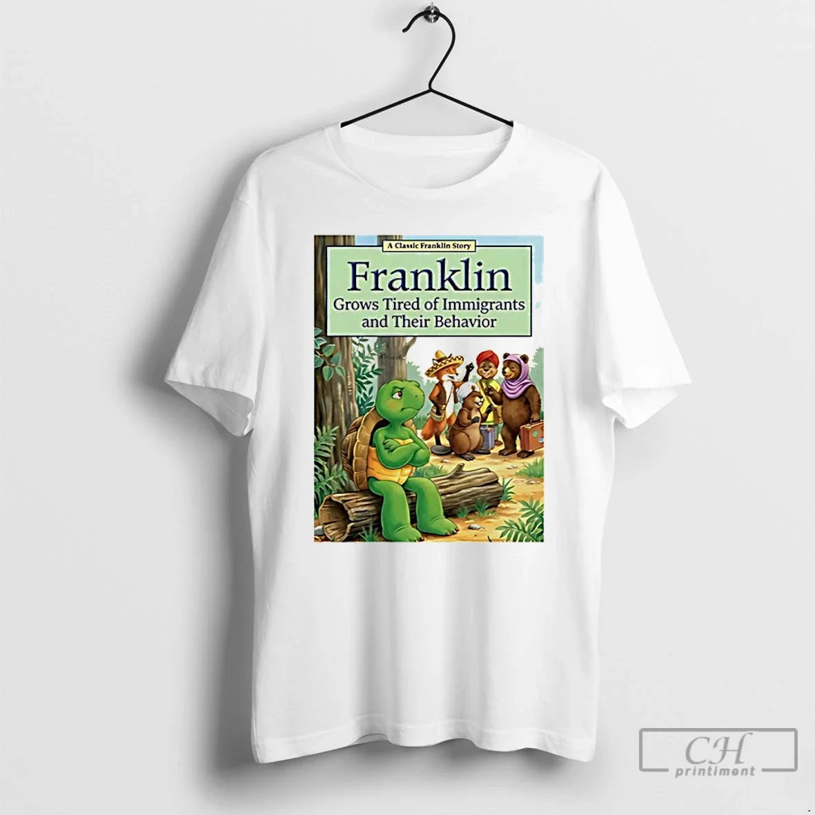 Classic Franklin Grows Tired Immigrants Their Behavior T-Shirts, Hoodie, Sweatshirt - T-Shirt, Sweatshirt, Hoodie