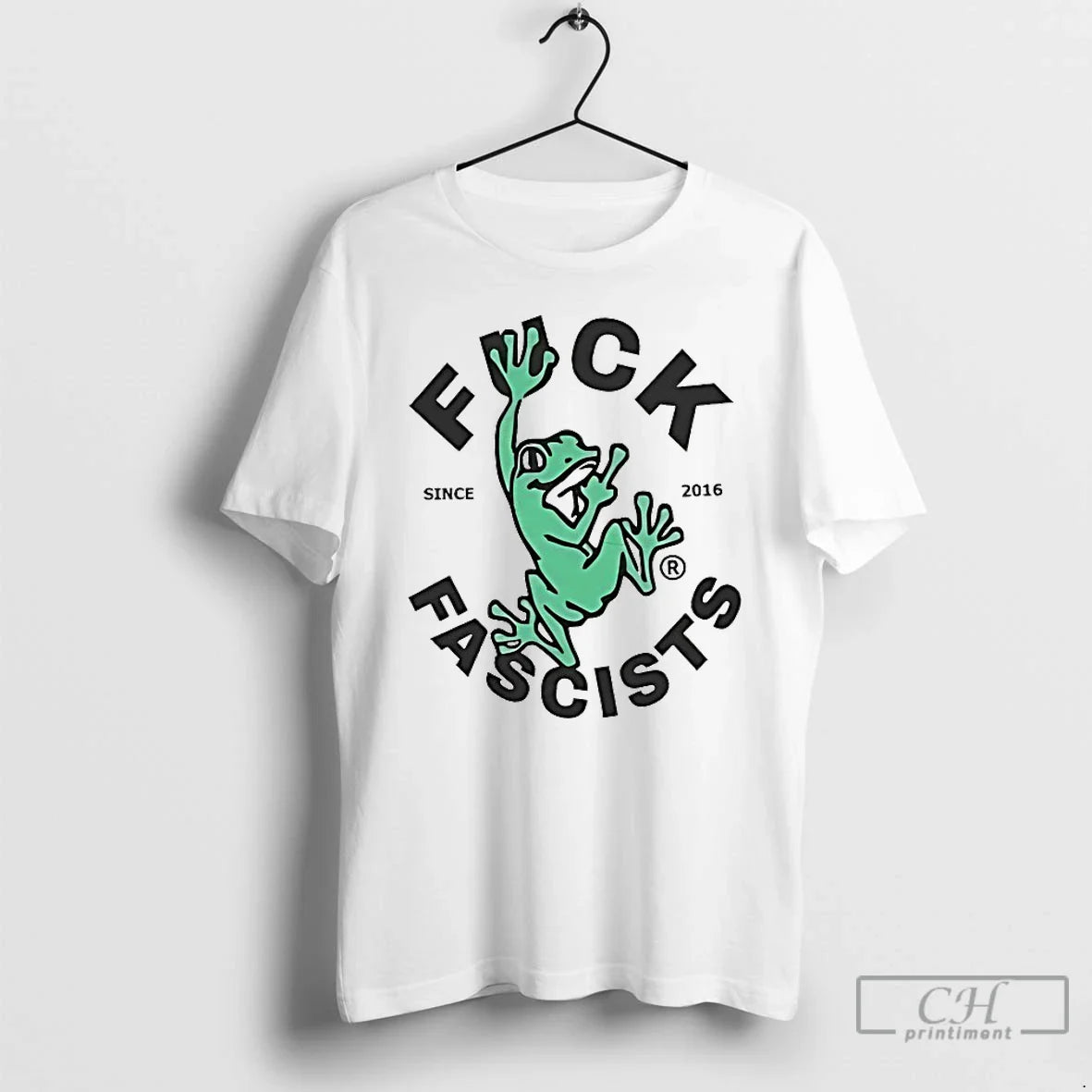 Classic Frog Fuck Fascists Since 2016 T-Shirts, Hoodie, Sweatshirt - T-Shirt, Sweatshirt, Hoodie
