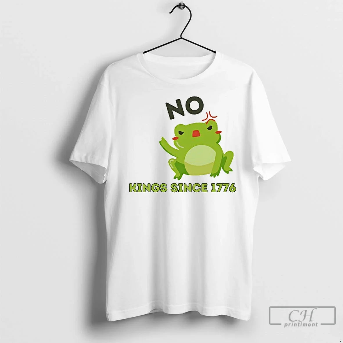 Classic Frog Say No Kings Since 1776 T-Shirts, Hoodie, Sweatshirt - T-Shirt, Sweatshirt, Hoodie
