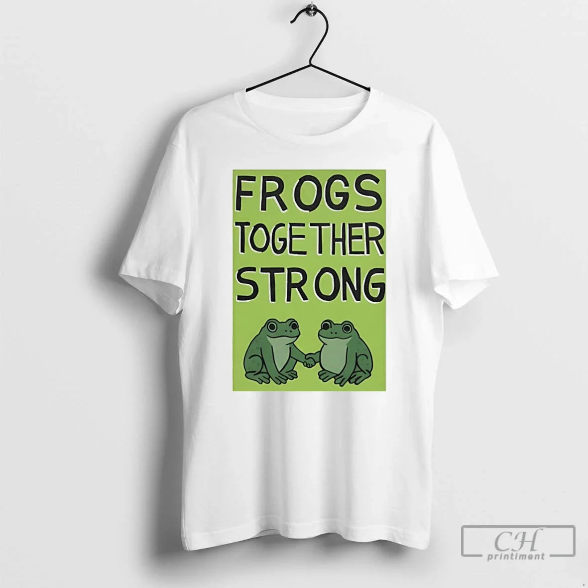 Classic Frogs Together Strong Portland Frog Protest Fck Ice Anti Trump T-Shirts, Hoodie, Sweatshirt - T-Shirt, Sweatshirt, Hoodie