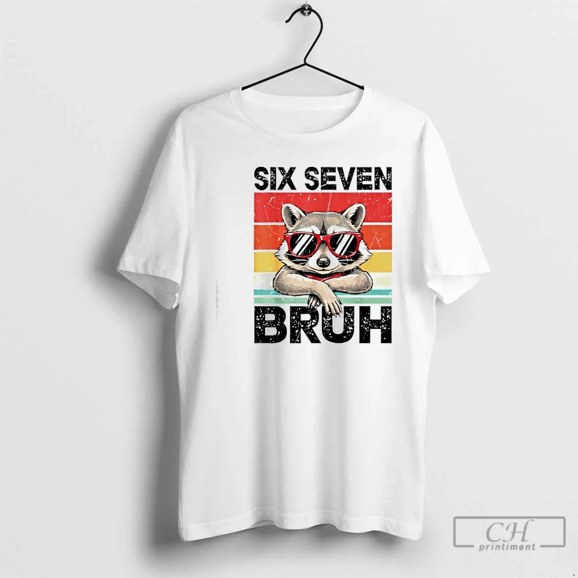 Classic Funny 67 Meme 6 7 Six Seven Bruh Raccoon T-Shirts, Hoodie, Sweatshirt - T-Shirt, Sweatshirt, Hoodie