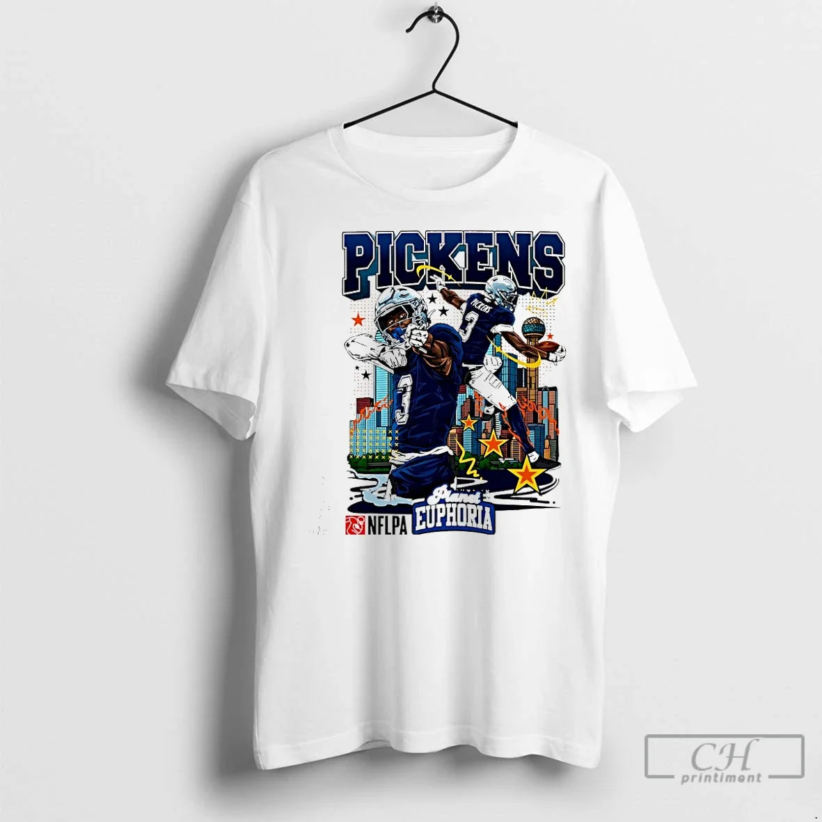 Classic George Pickens 3 Dallas Cowboys Wide Receiver Comic T-Shirts, Hoodie, Sweatshirt - T-Shirt, Sweatshirt, Hoodie