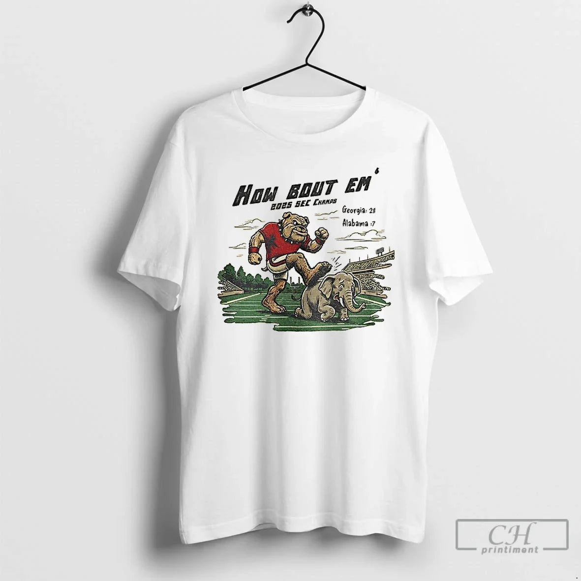 Classic Georgia Bulldogs 2025 Sec Champions Georgia 28 7 Alabama How Bout Em T-Shirts, Hoodie, Sweatshirt - T-Shirt, Sweatshirt, Hoodie