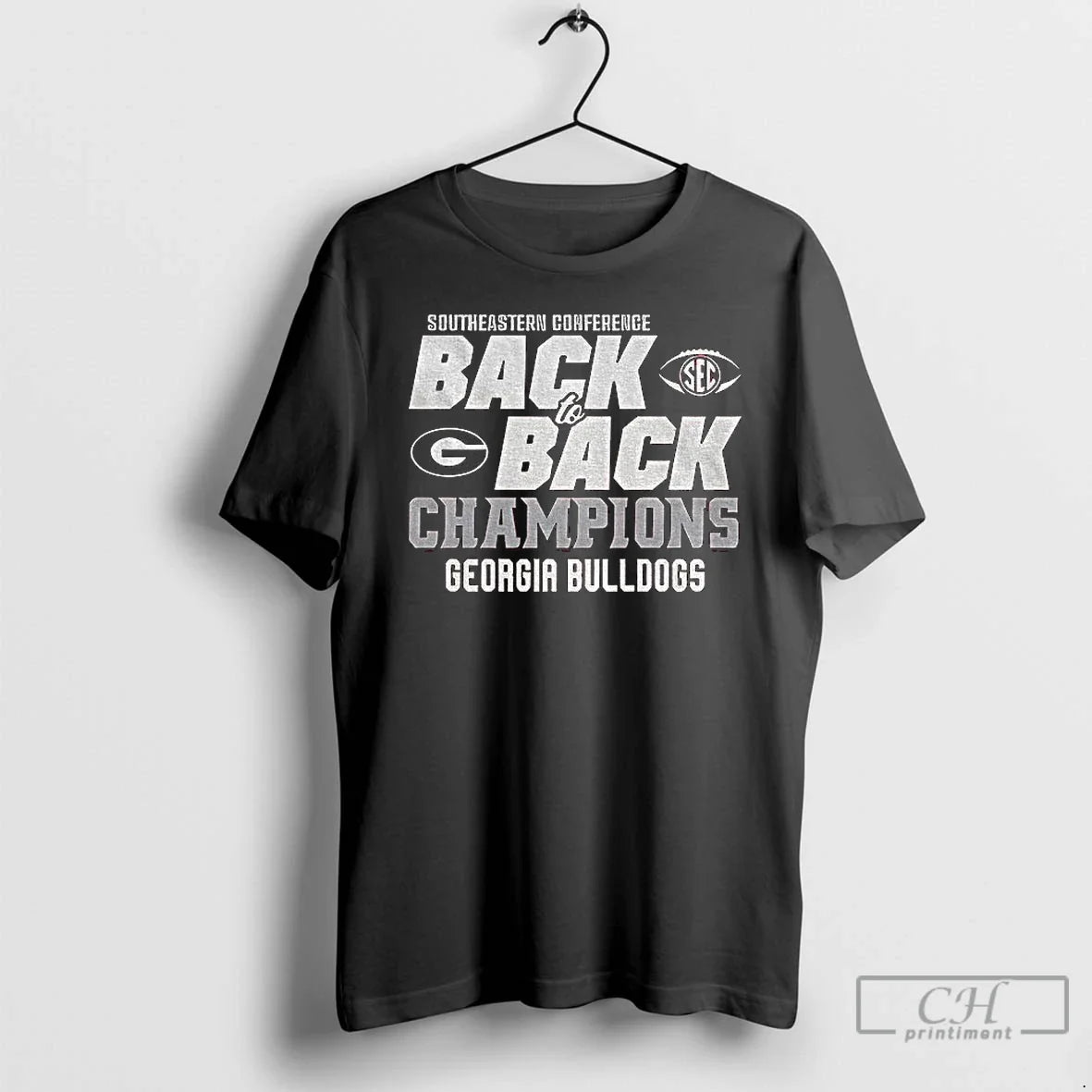 Classic Georgia Bulldogs 2025 Sec Champions Back Back T-Shirts, Hoodie, Sweatshirt - T-Shirt, Sweatshirt, Hoodie