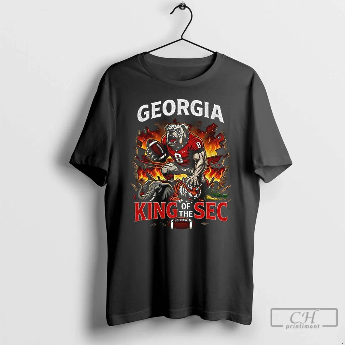 Classic Georgia Bulldogs Kings Sec 2025 T-Shirts, Hoodie, Sweatshirt - T-Shirt, Sweatshirt, Hoodie
