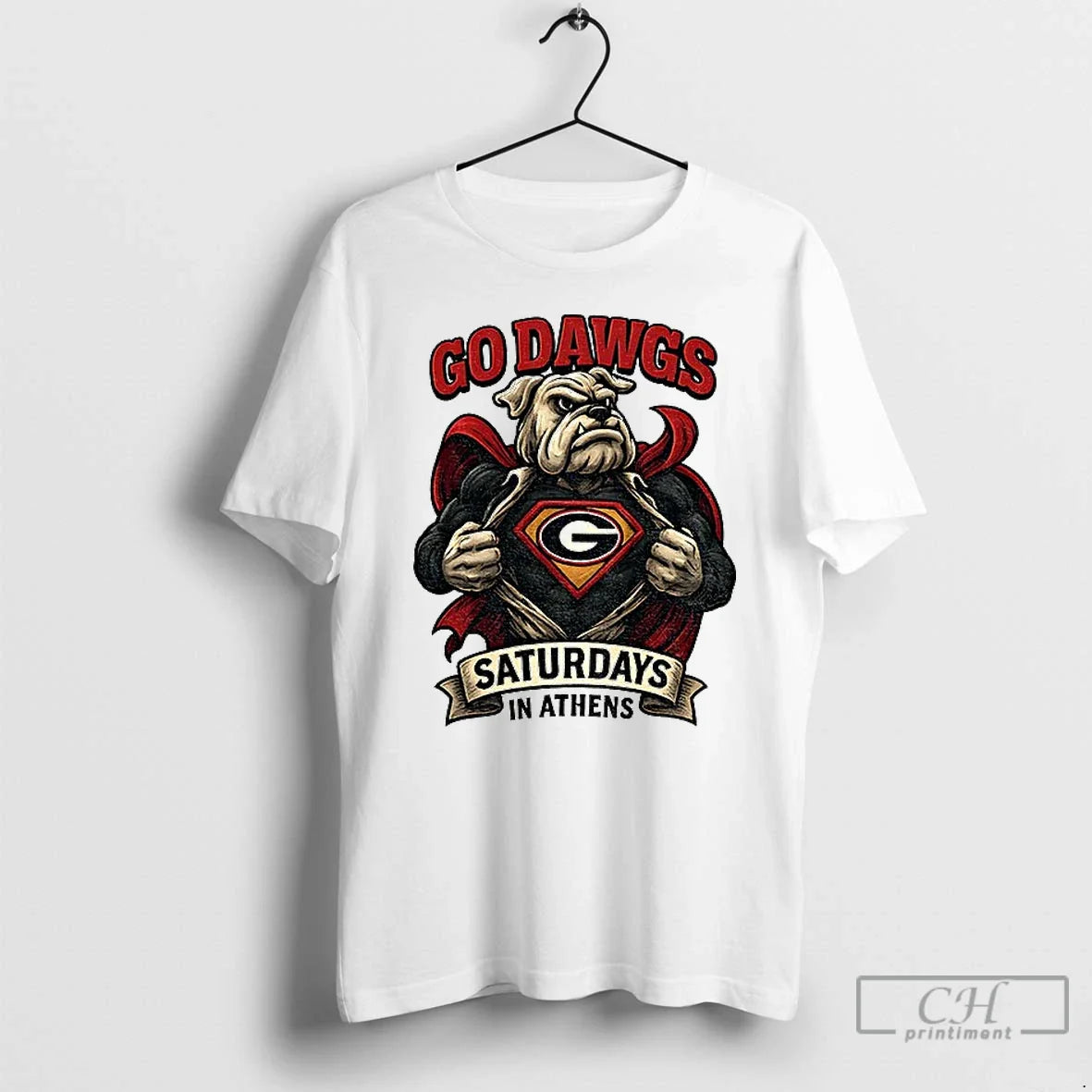 Classic Georgia Bulldogs Mascot Super Bulldog Vintage Saturdays Athens T-Shirts, Hoodie, Sweatshirt - T-Shirt, Sweatshirt, Hoodie