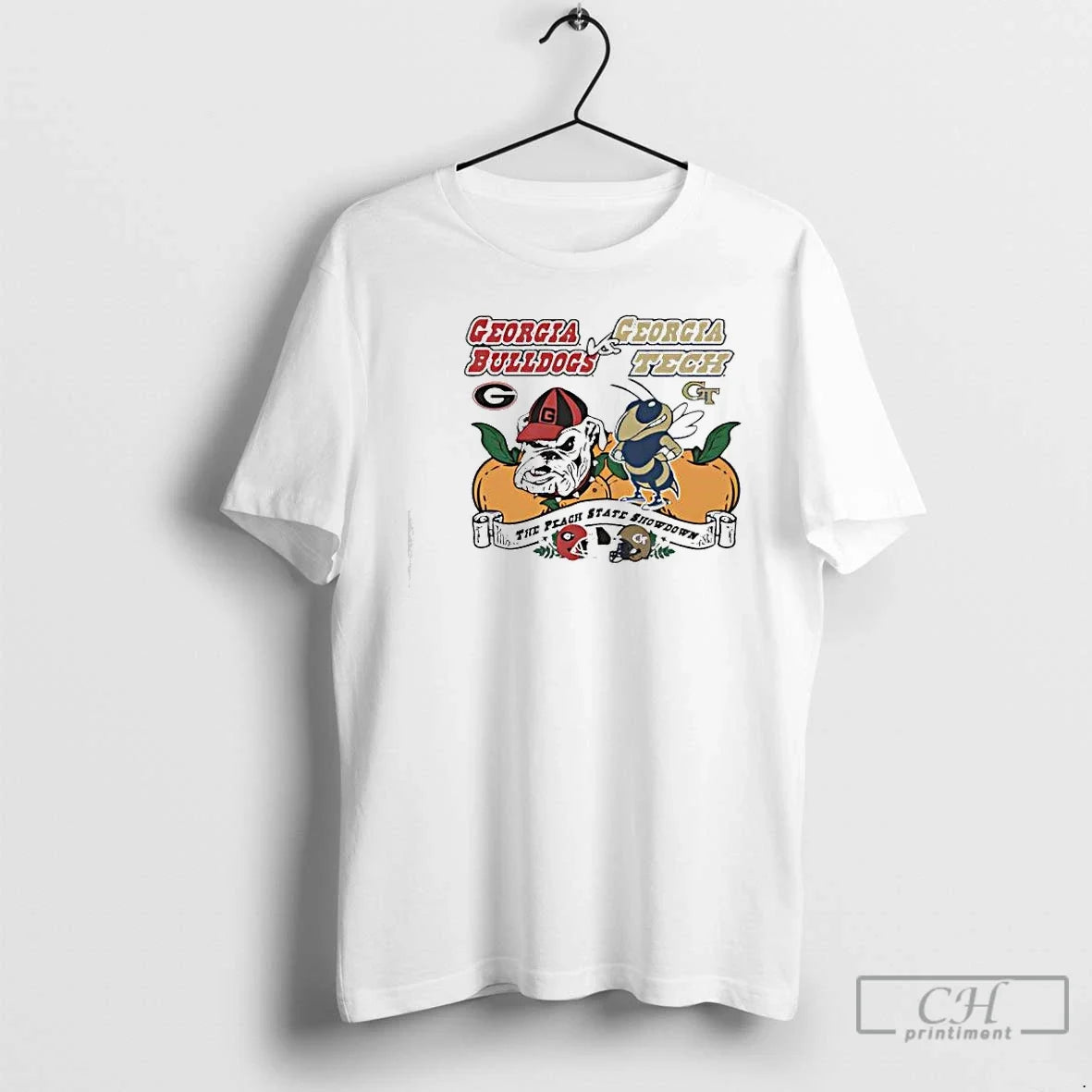 Classic Georgia Tech Yellow Jackets Showdown Versus Georgia Bulldogs Mascots T-Shirts, Hoodie, Sweatshirt - T-Shirt, Sweatshirt, Hoodie