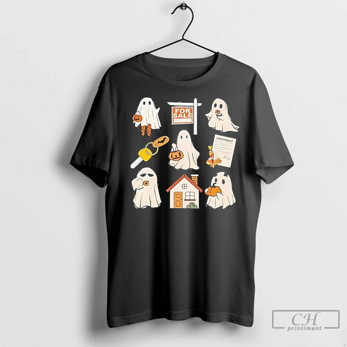 Classic Ghost Real Estate Halloween T-Shirts, Hoodie, Sweatshirt - T-Shirt, Sweatshirt, Hoodie