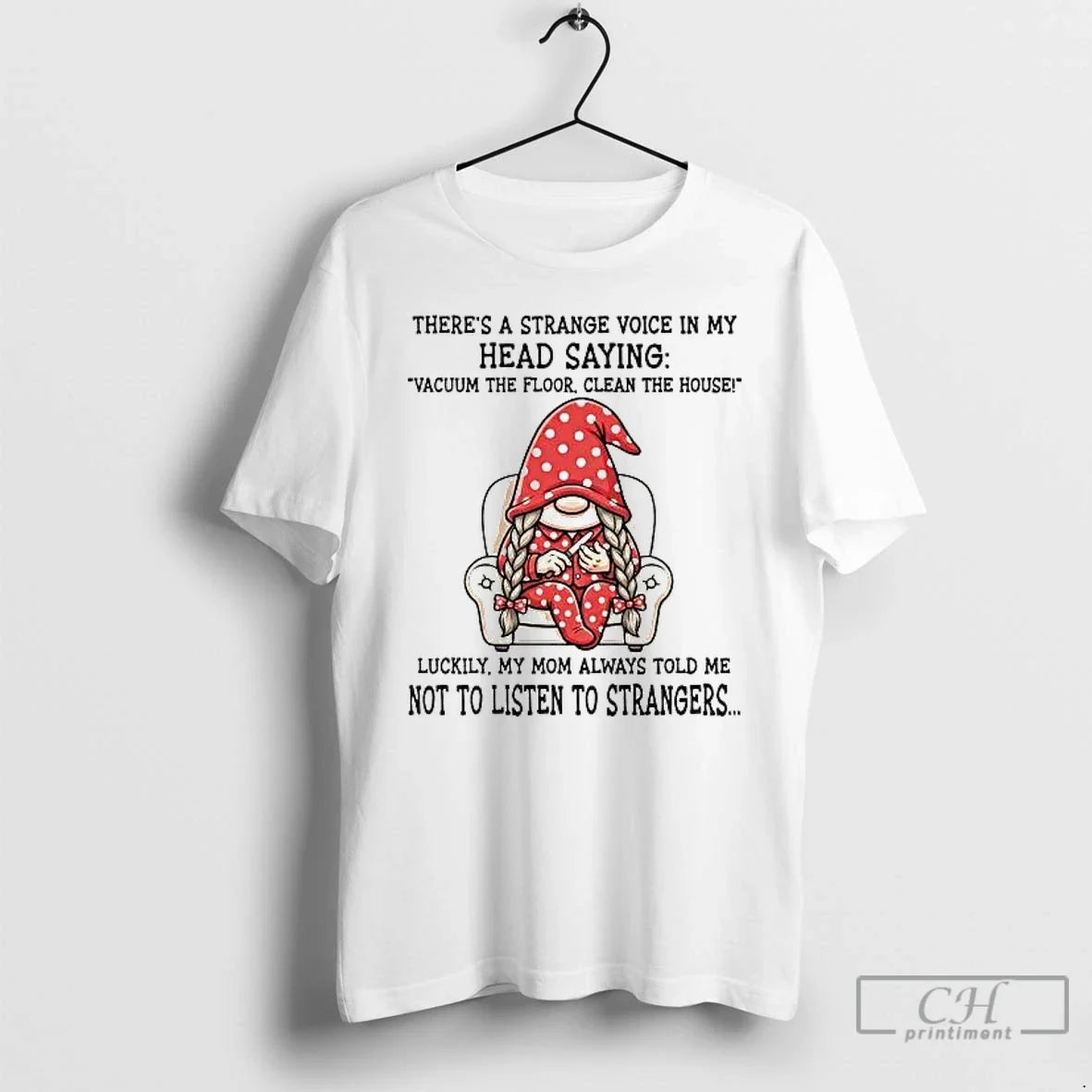 Classic Gnome Theres Strange Voice My Head Saying T-Shirts, Hoodie, Sweatshirt - T-Shirt, Sweatshirt, Hoodie