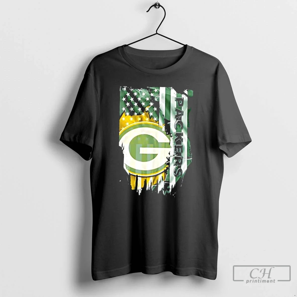 Classic Green Bay Packers Football X American Flag T-Shirts, Hoodie, Sweatshirt - T-Shirt, Sweatshirt, Hoodie