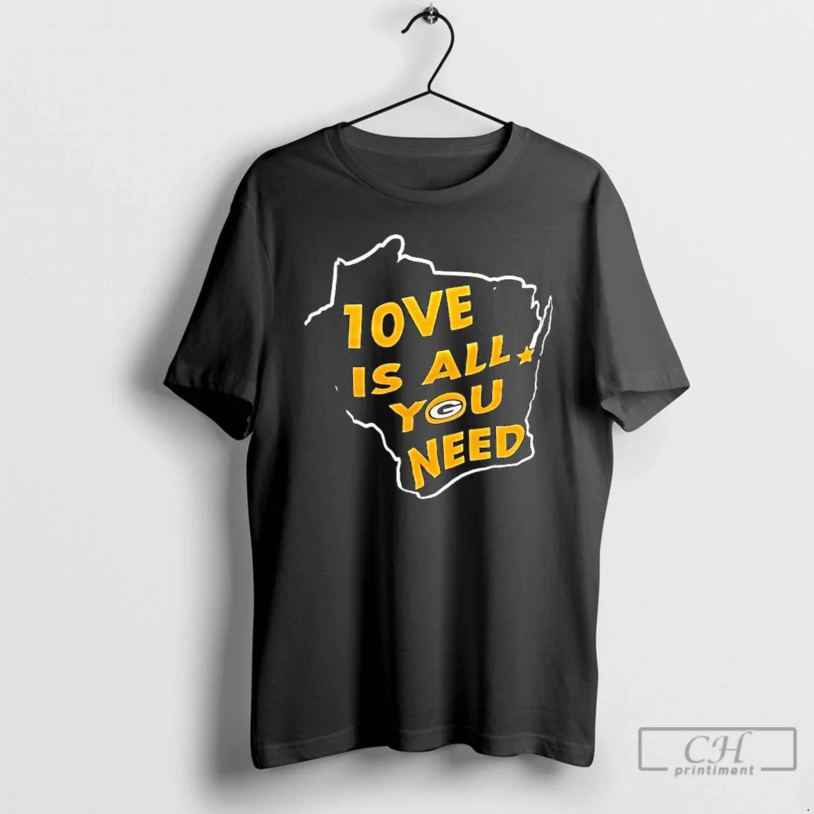 Classic Green Bay Packers Love Is All You Need T-Shirts, Hoodie, Sweatshirt - T-Shirt, Sweatshirt, Hoodie