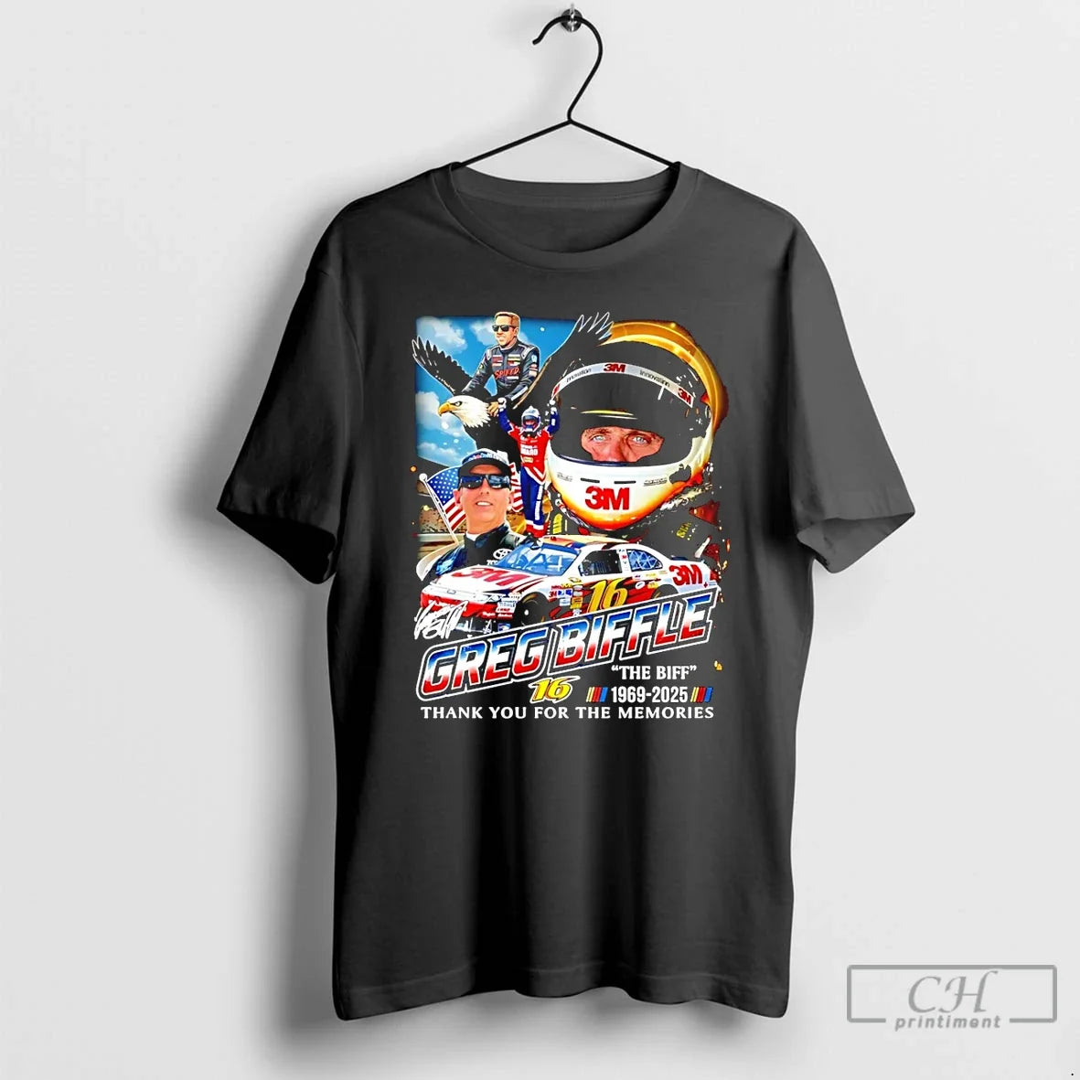 Classic Greg Biffle Biff 1969 2025 Thank You Memories T-Shirts, Hoodie, Sweatshirt - T-Shirt, Sweatshirt, Hoodie