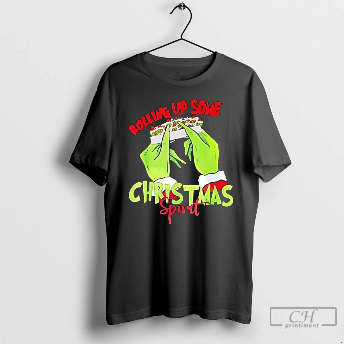Classic Grinch Hands Rolling Joint Spirit T-Shirts, Hoodie, Sweatshirt - T-Shirt, Sweatshirt, Hoodie