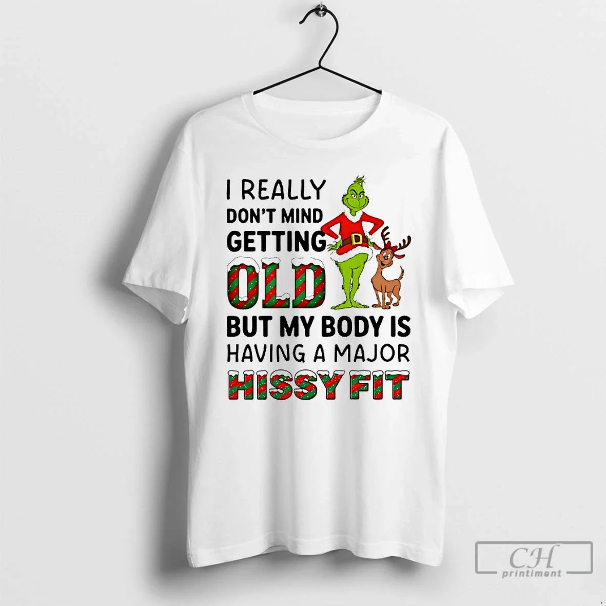 Classic Grinch I Really Dont Mind Getting Old But My Body Is Having Major T-Shirts, Hoodie, Sweatshirt - T-Shirt, Sweatshirt, Hoodie