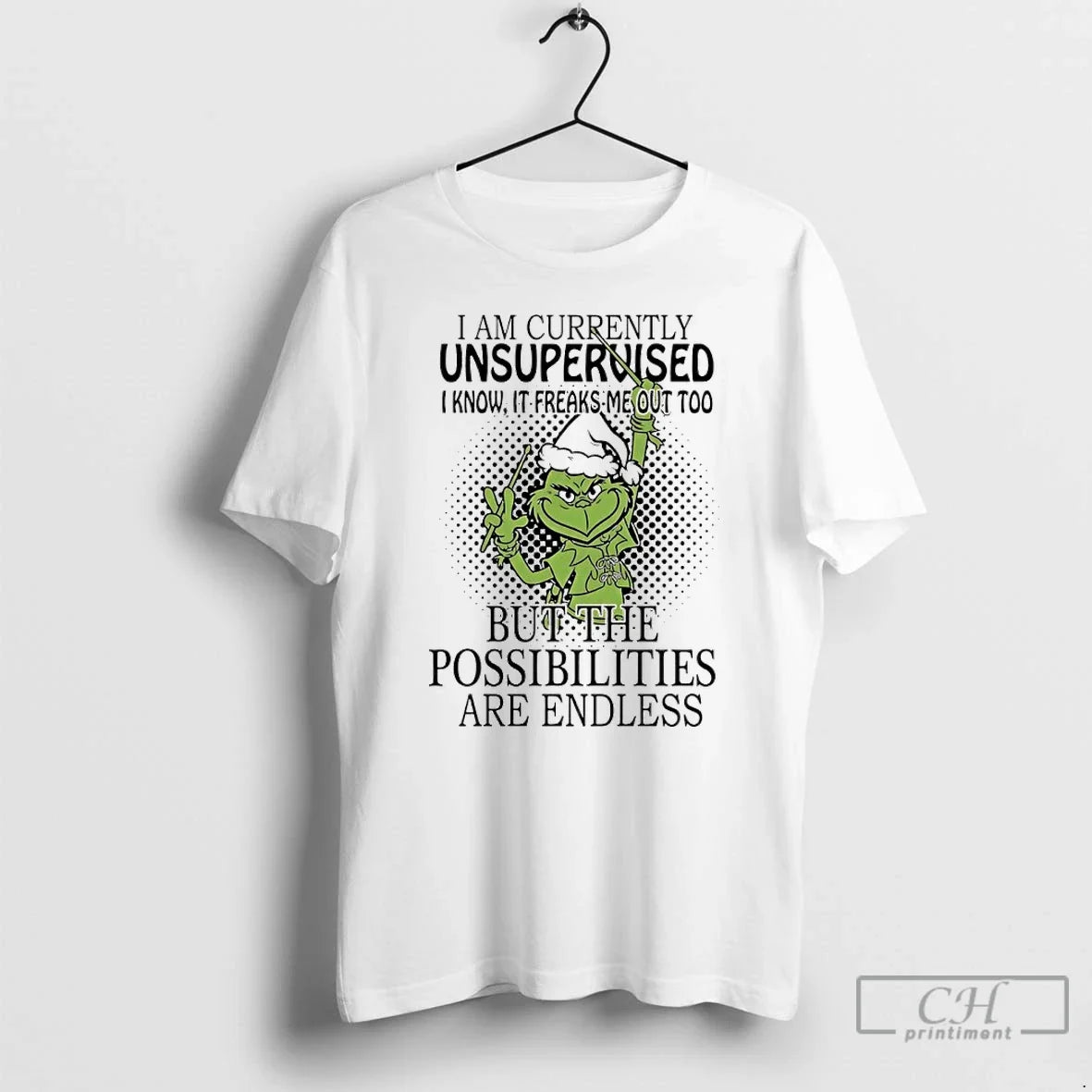 Classic Grinch I Am Currently Unsupervised I Know Freaks Me Out Too But T-Shirts, Hoodie, Sweatshirt - T-Shirt, Sweatshirt, Hoodie