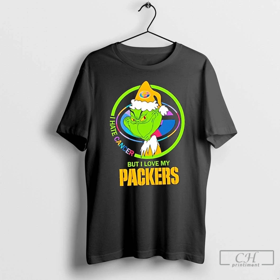 Classic Grinch I Hate Cancer But I Love My Green Bay Packers Football T-Shirts, Hoodie, Sweatshirt - T-Shirt, Sweatshirt, Hoodie