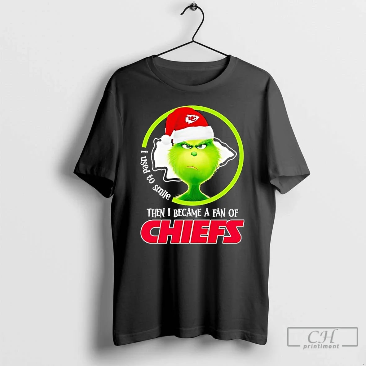 Classic Grinch I Used Smile Then I Became Fan Kansas City Chiefs T-Shirts, Hoodie, Sweatshirt - T-Shirt, Sweatshirt, Hoodie