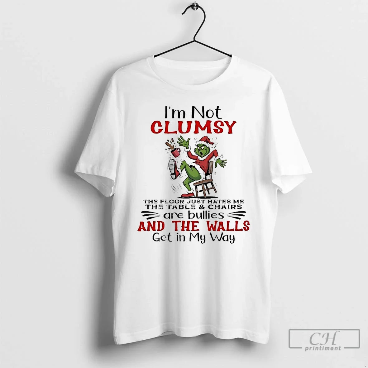 Classic Grinch Im Not Clumsy 2025 T-Shirts, Hoodie, Sweatshirt - T-Shirt, Sweatshirt, Hoodie