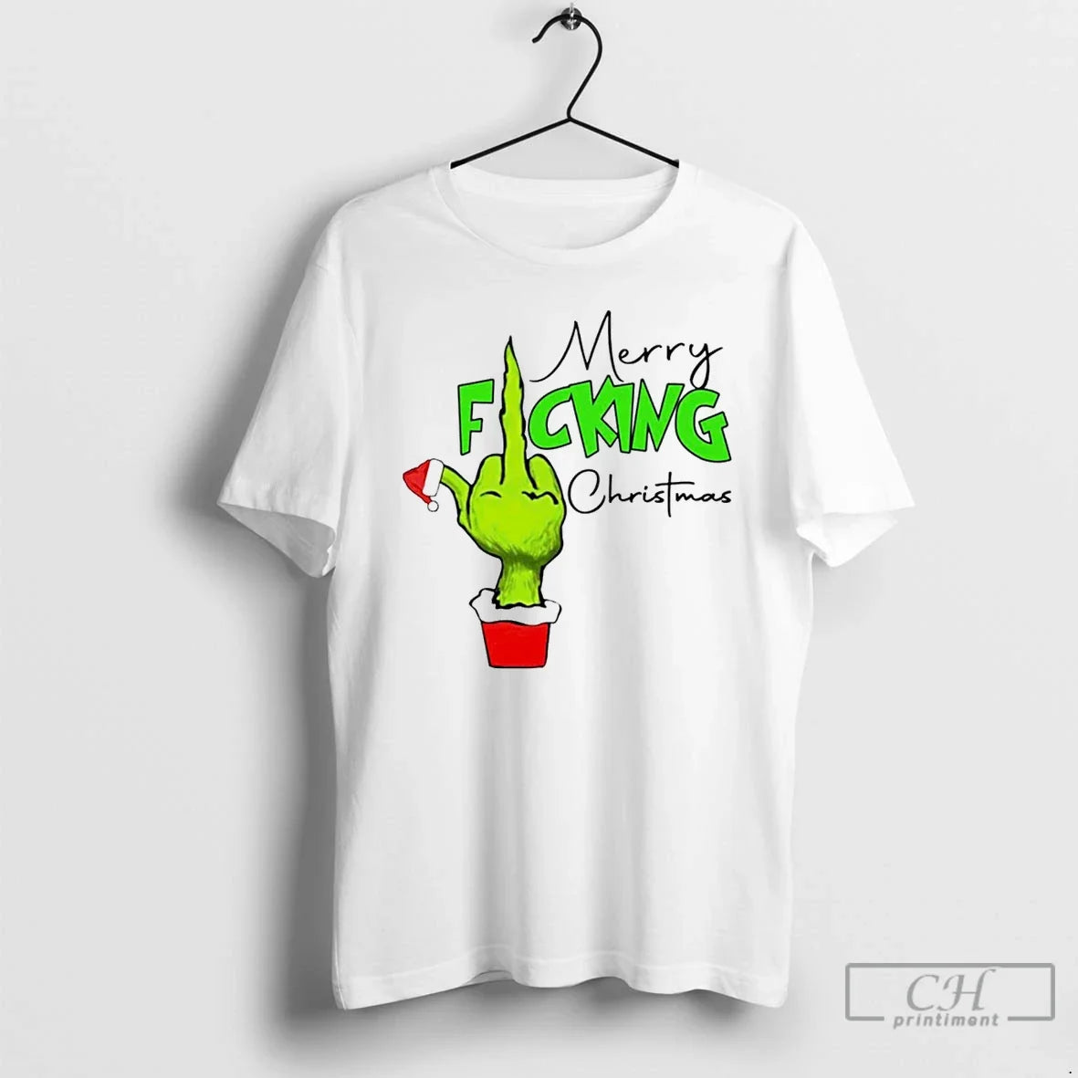 Classic Grinch Merry F Cking White T-Shirts, Hoodie, Sweatshirt - T-Shirt, Sweatshirt, Hoodie