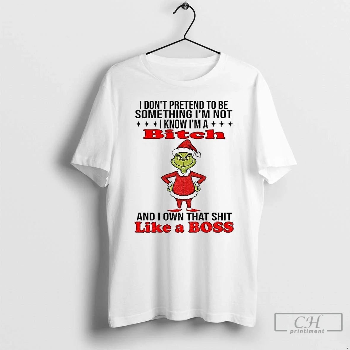 Classic Grinch Santa I Dont Pretend Be Something Im Not I Know Im T-Shirts, Hoodie, Sweatshirt - T-Shirt, Sweatshirt, Hoodie