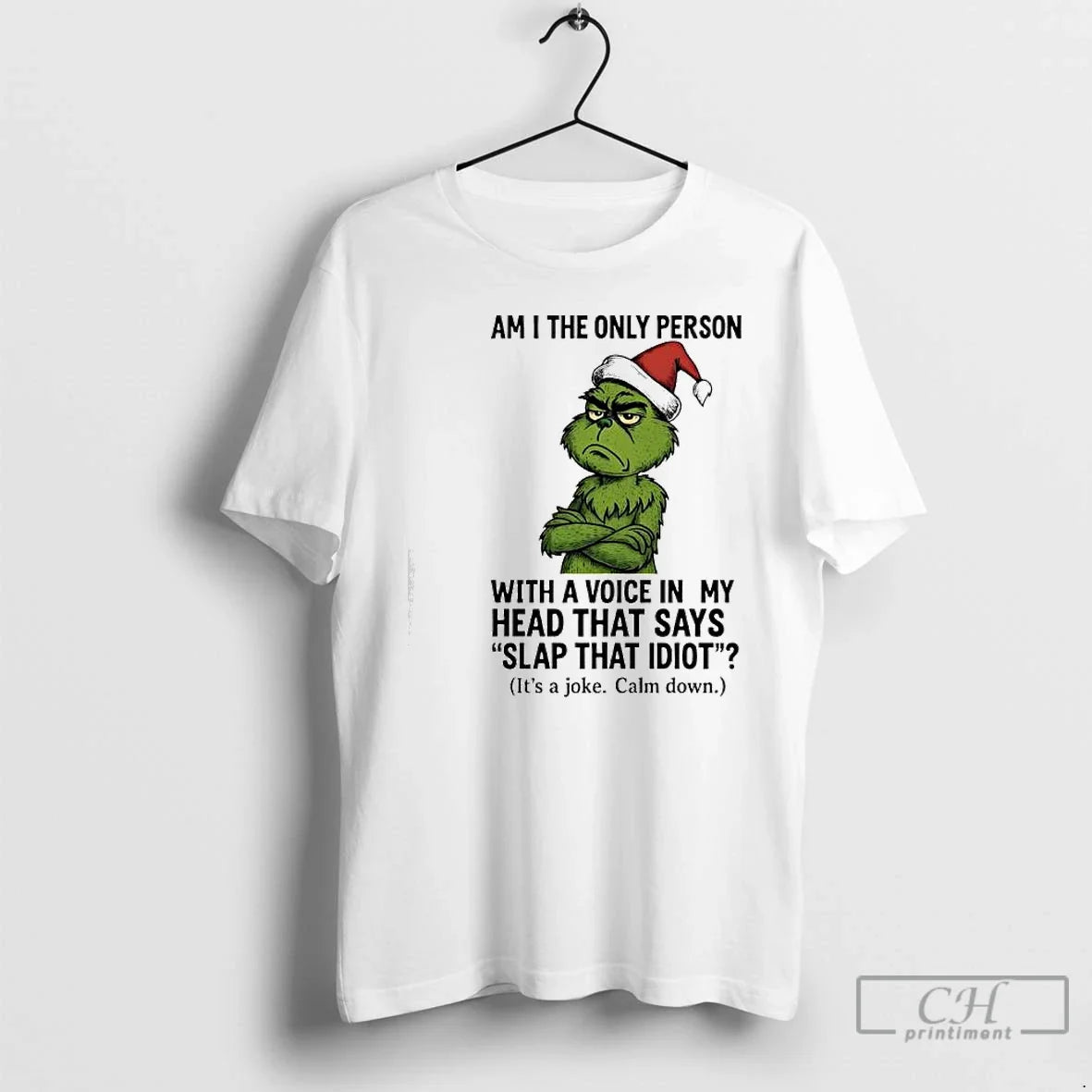Classic Grinch Am I Only Person Voice My Head That Says T-Shirts, Hoodie, Sweatshirt - T-Shirt, Sweatshirt, Hoodie