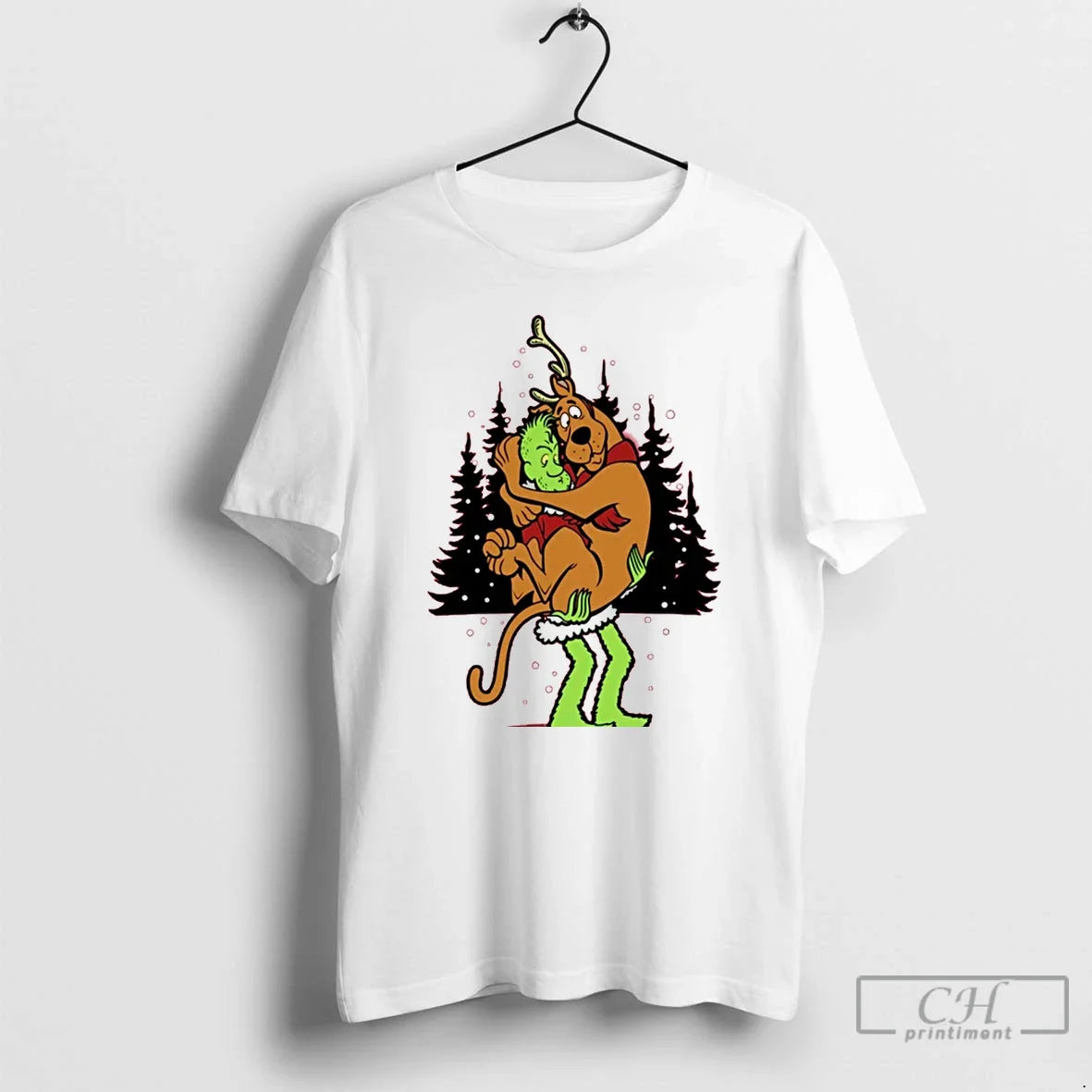 Classic Grinch Scooby Doo Shaggy Grinch Funny White T-Shirts, Hoodie, Sweatshirt - T-Shirt, Sweatshirt, Hoodie