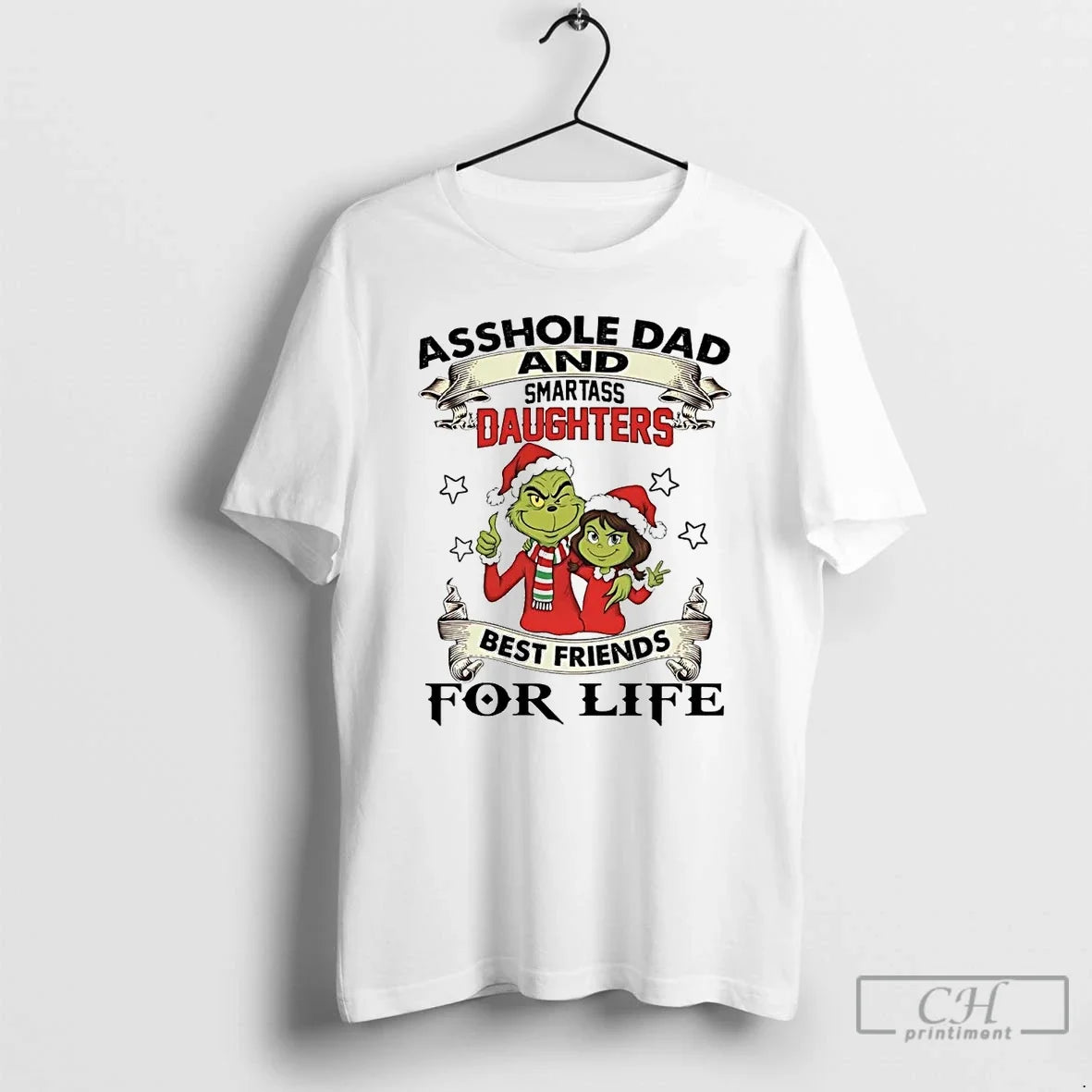 Classic Grinch Asshole Smartass Daughter Best Friends T-Shirts, Hoodie, Sweatshirt - T-Shirt, Sweatshirt, Hoodie
