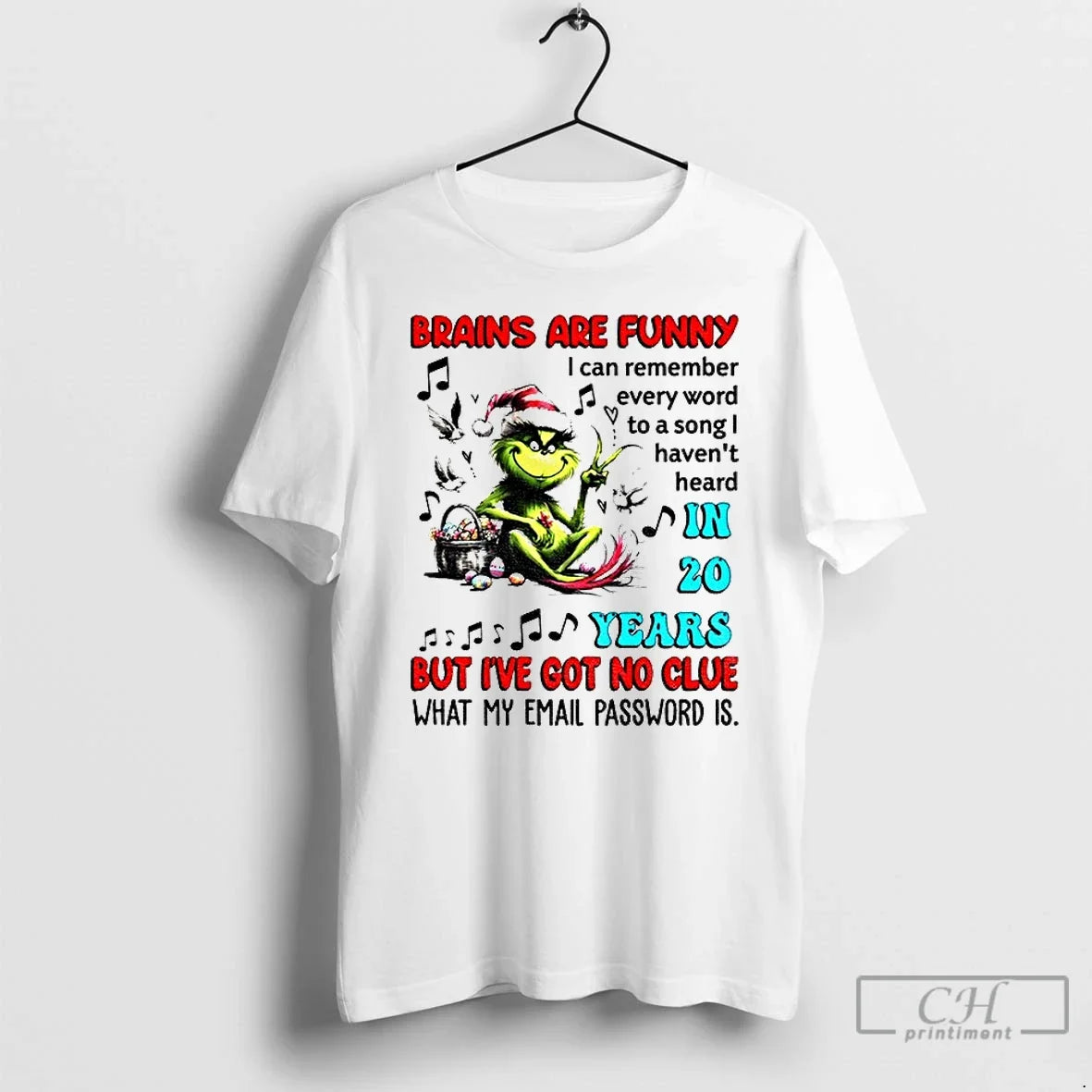 Classic Grinch Brains Are Funny I Can Remember Every Word Song Havent Heard T-Shirts, Hoodie, Sweatshirt - T-Shirt, Sweatshirt, Hoodie