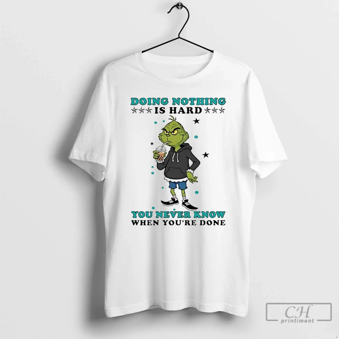 Classic Grinch Doing Nothing Is Hard You Never Know When Youre Done T-Shirts, Hoodie, Sweatshirt - T-Shirt, Sweatshirt, Hoodie