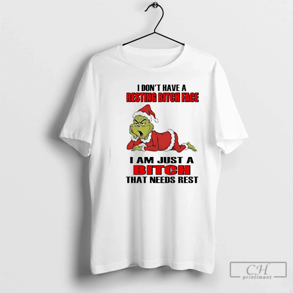 Classic Grinch I Dont Have Resting Bitch Face I Am Just Bitch That T-Shirts, Hoodie, Sweatshirt - T-Shirt, Sweatshirt, Hoodie