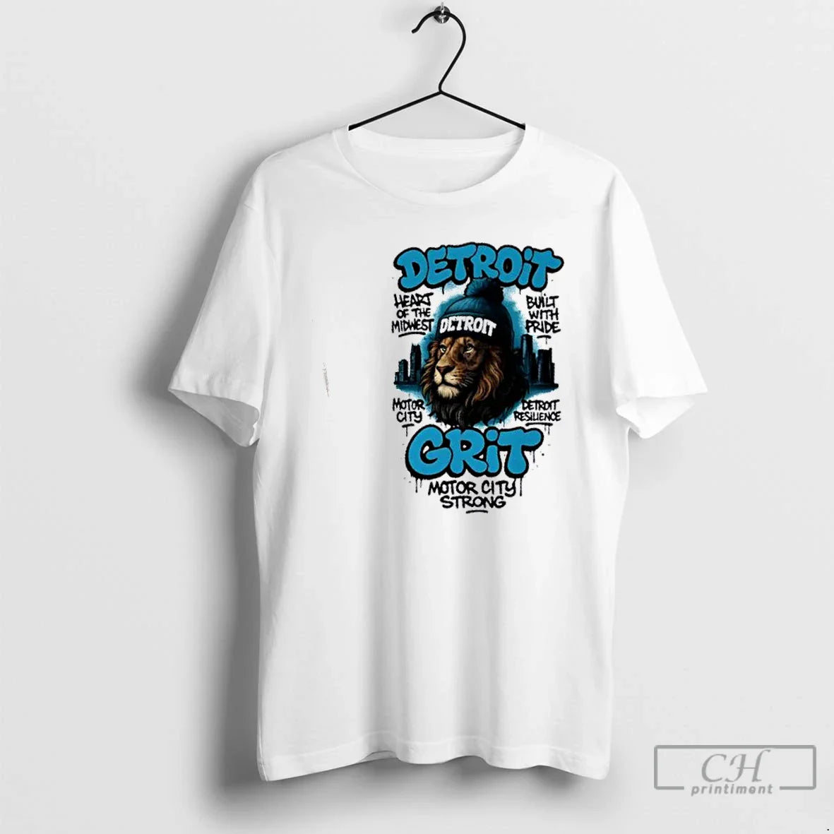 Classic Grit Detroit Lions Heart Midwest Motor City Strong T-Shirts, Hoodie, Sweatshirt - T-Shirt, Sweatshirt, Hoodie